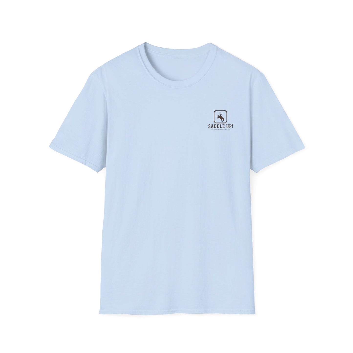 Saddle Up Tee Neshoba County Fair 2026 — Minimal Western Logo T-Shirt