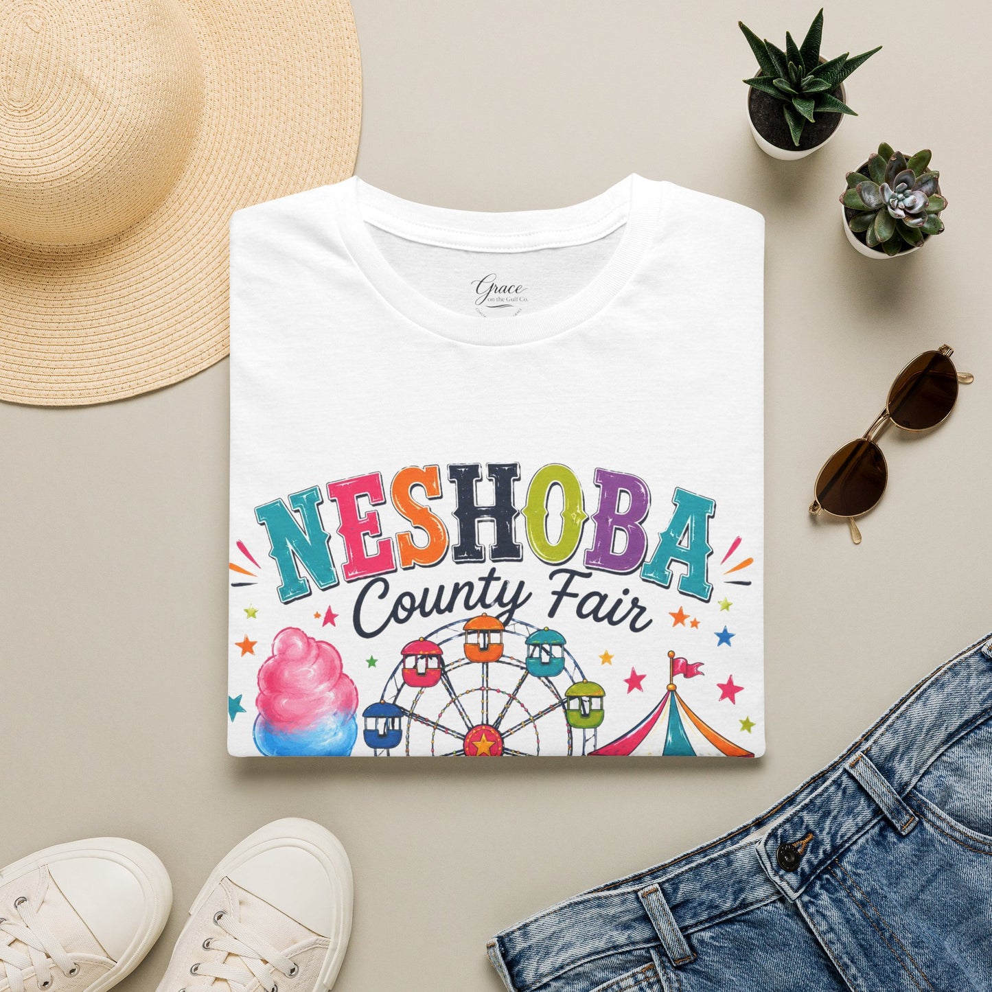 County Fair T-Shirt — Neshoba County Fair 2026 Carnival Tee