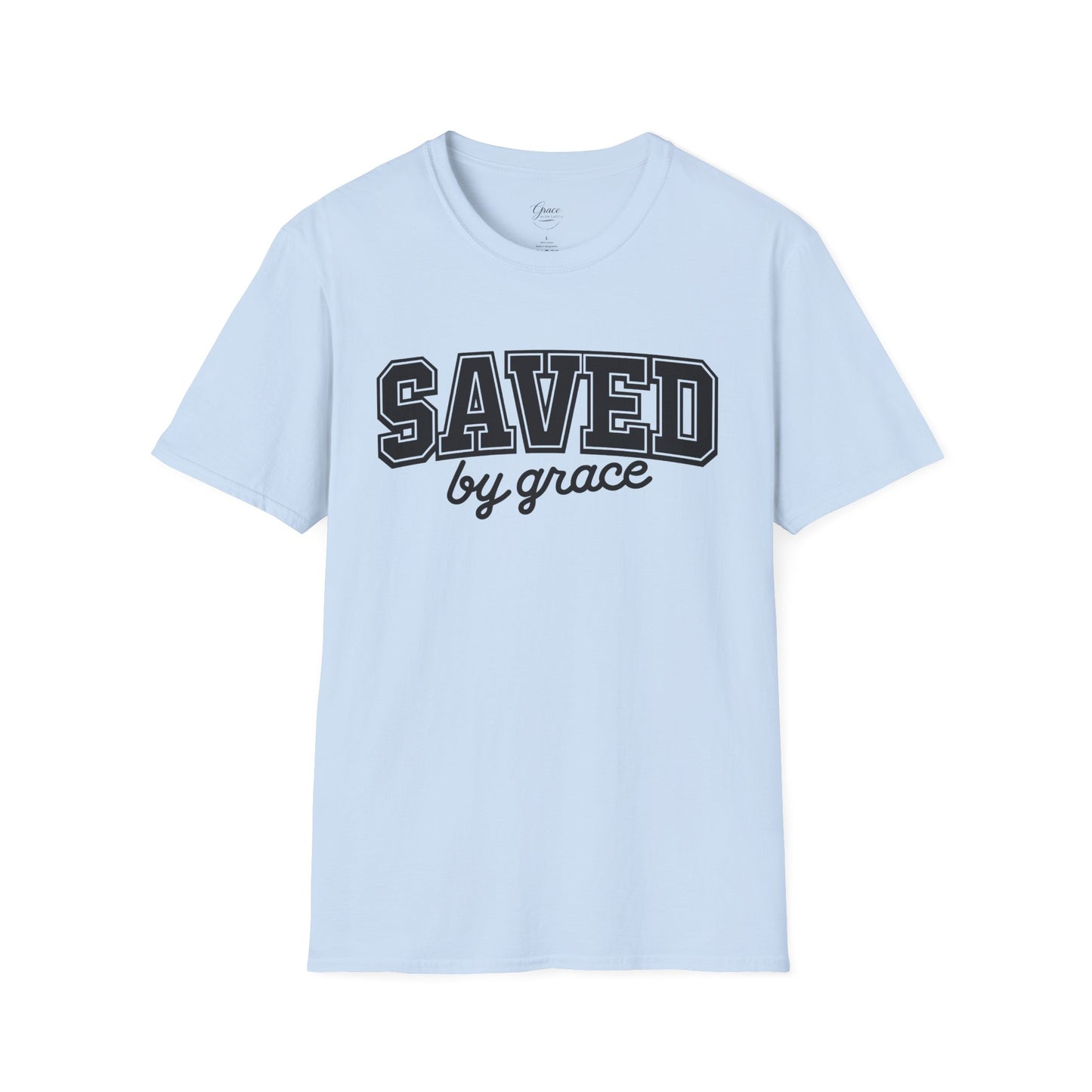 Saved By Grace T-Shirt — Christian Faith Graphic Tee