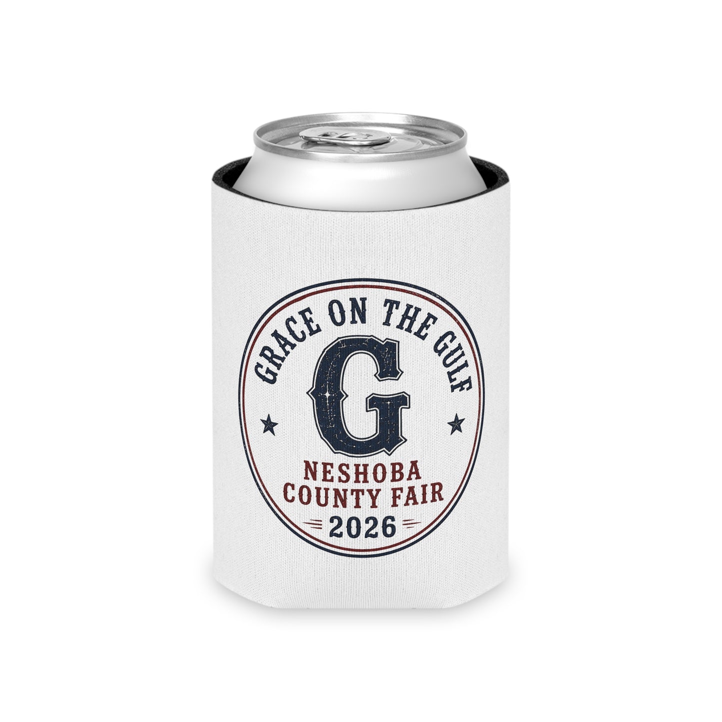 Neshoba County Fair 2026 Can Cooler – "Grace on the Gulf"