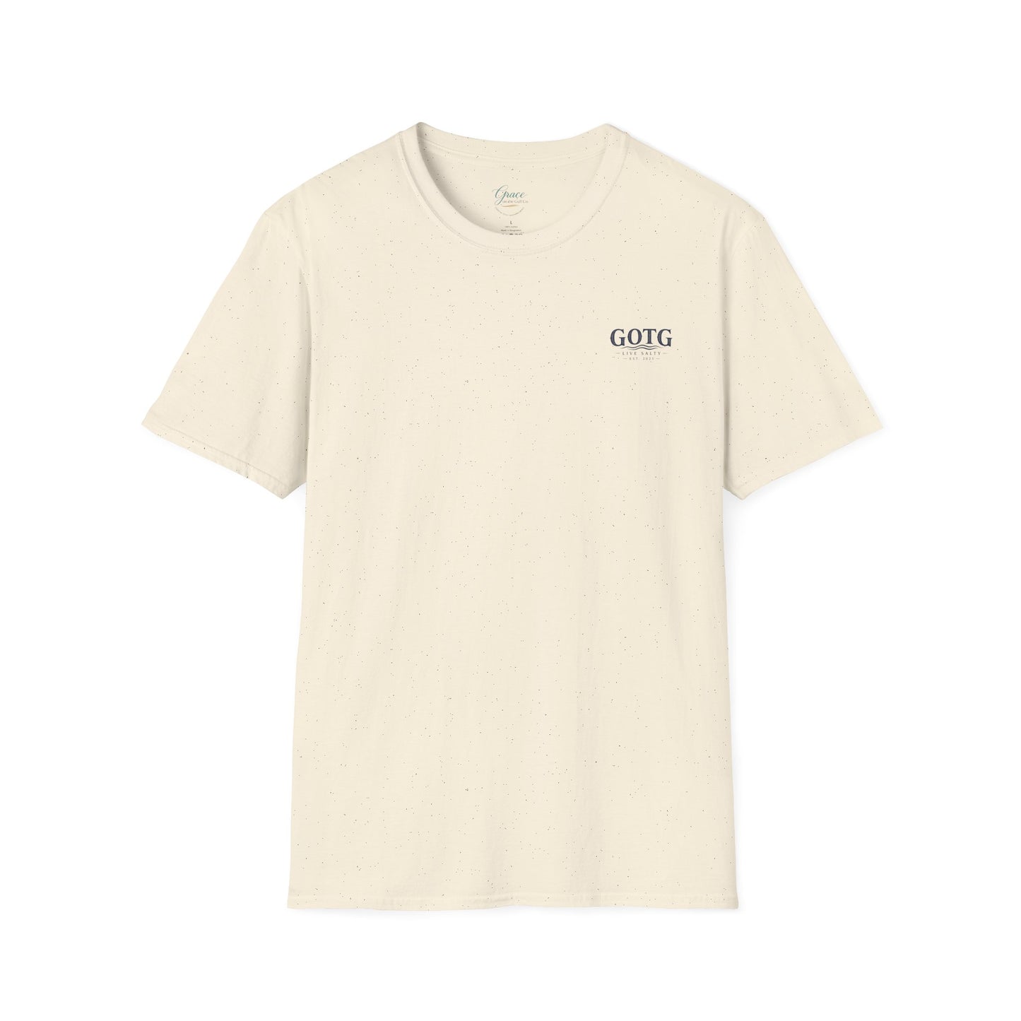 Minimal GOTG Chest Logo T‑Shirt — Casual Graphic Tee