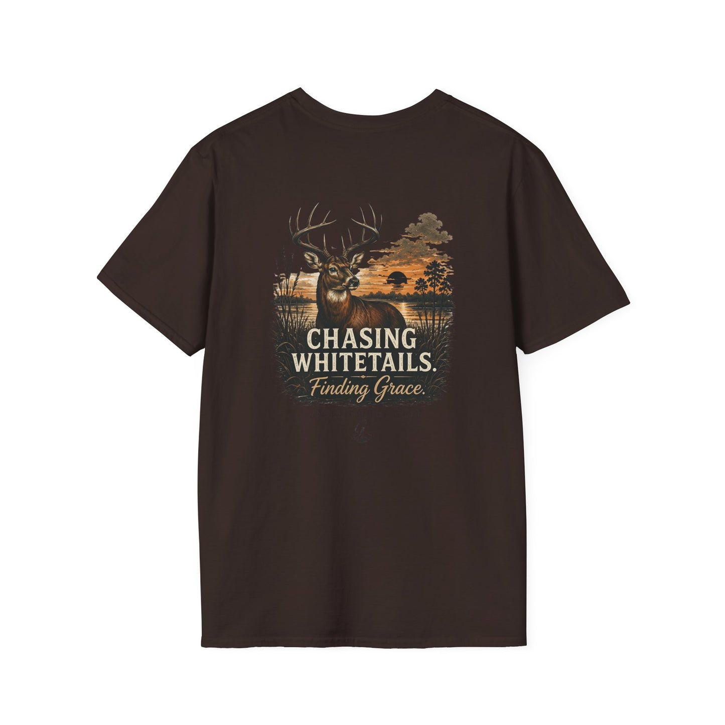 Chasing Whitetails GOTG Tee Chest Tee — Casual Women's & Men's Monogram T‑Shirt