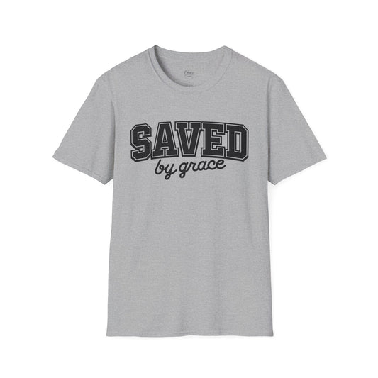 Saved By Grace T-Shirt — Christian Faith Graphic Tee