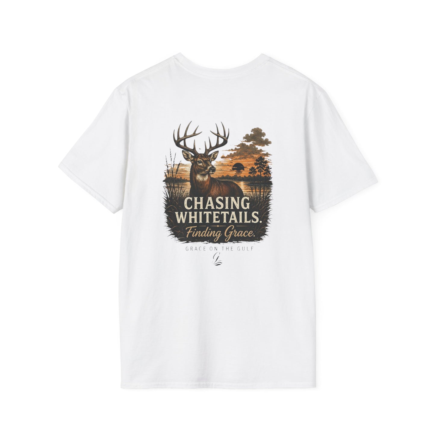 Chasing Whitetails GOTG Tee Chest Tee — Casual Women's & Men's Monogram T‑Shirt