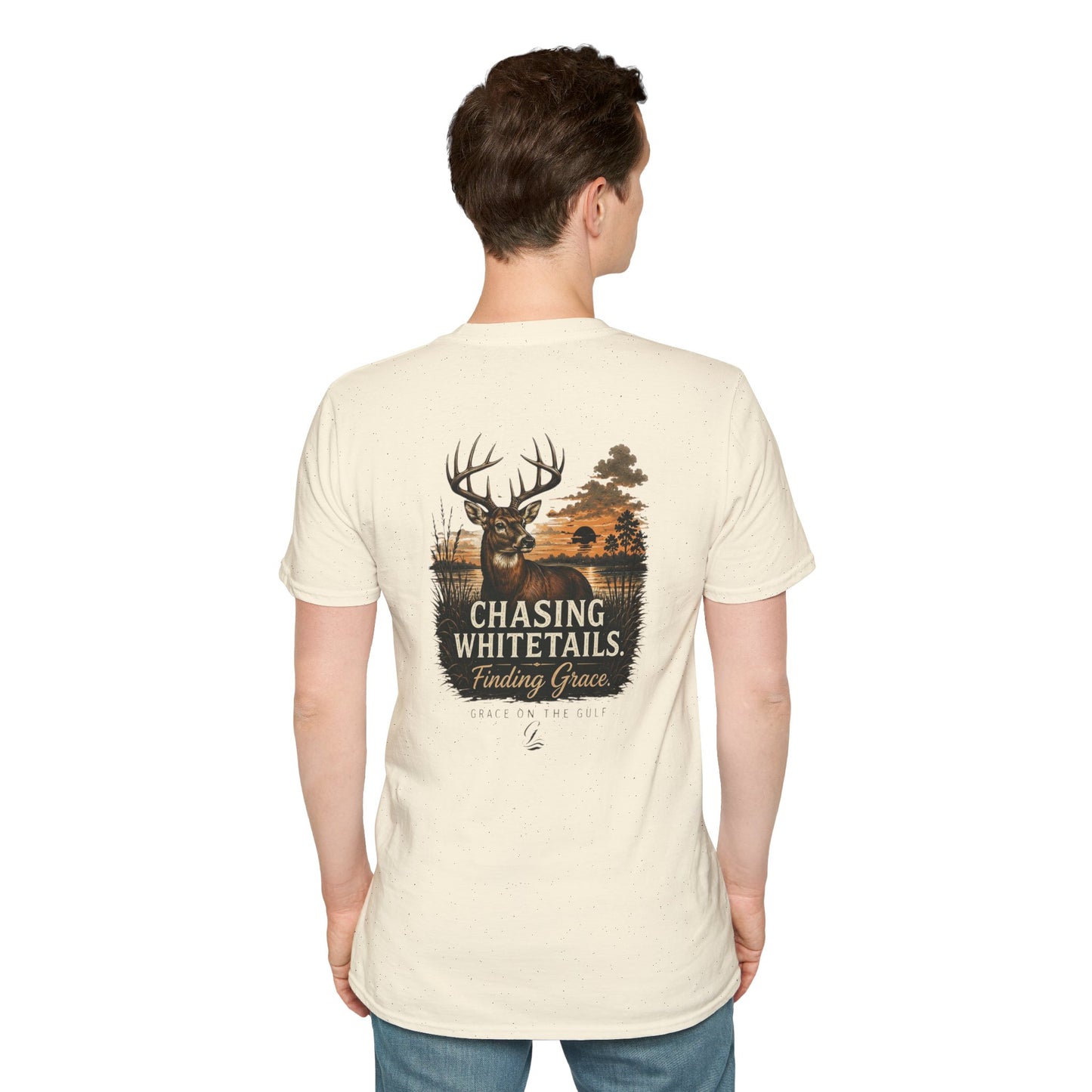 Chasing Whitetails GOTG Tee Chest Tee — Casual Women's & Men's Monogram T‑Shirt
