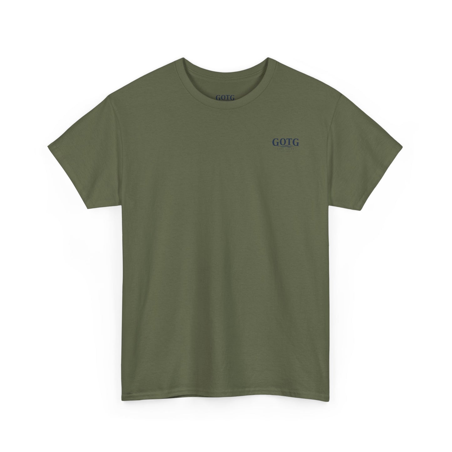 GOTG Saltwater & Salvation Tee — Grace on the Gulf Beach Christian T‑Shirt