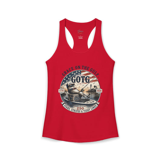 GOTG 250th State Bird Women's Ideal Racerback Tank
