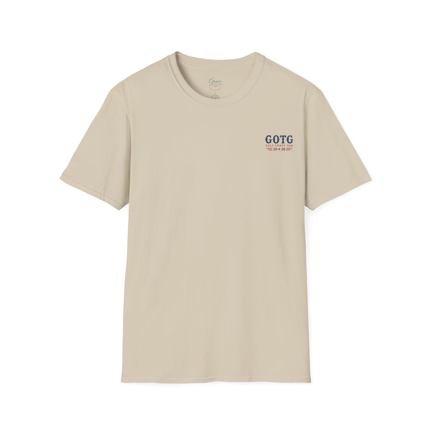 GOTG USA Tight Lights T-Shirt - Minimal Organic Cotton-Inspired Tee