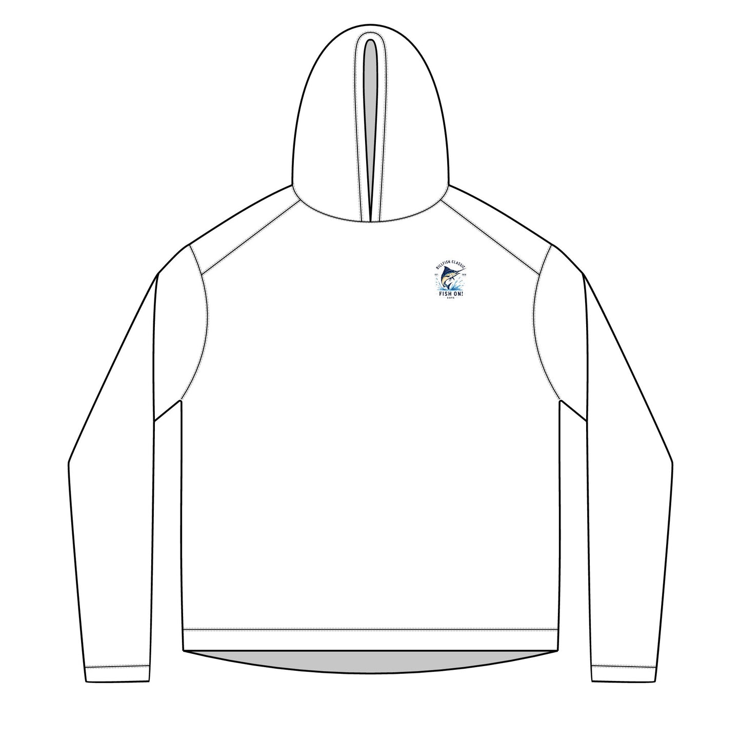 Billfish Classic 2026 Fishing GOTG Hoodie — "Reel Chatter" Solar Performance Pullover