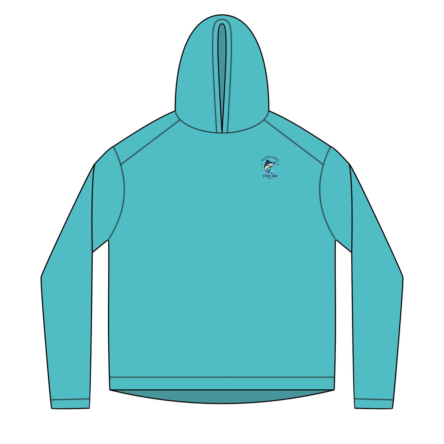 Billfish Classic 2026 Fishing GOTG Hoodie — "Reel Chatter" Solar Performance Pullover