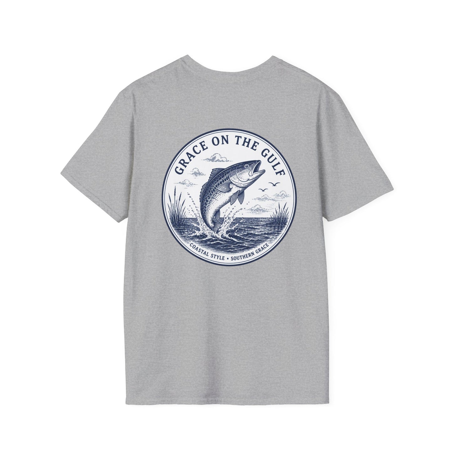 Fishing Logo Tee — Casual Graphic T-Shirt