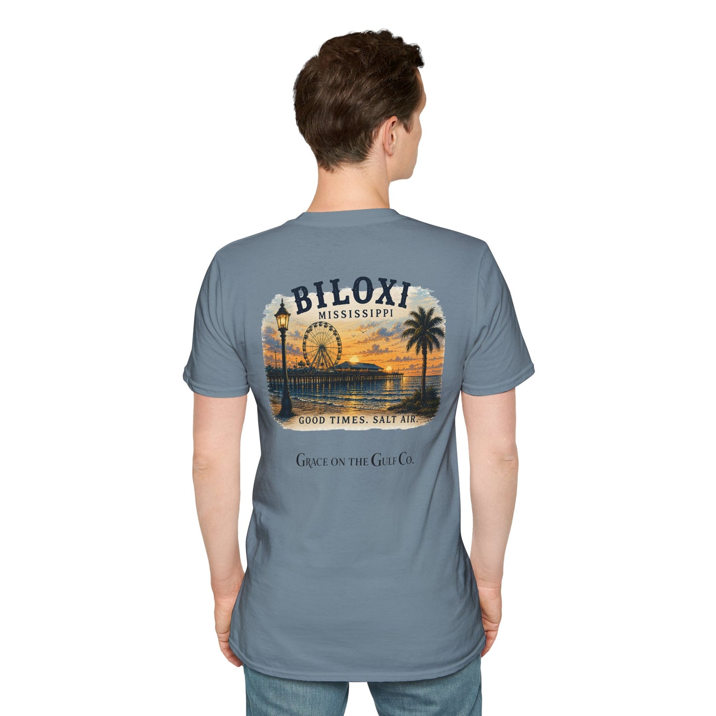 GOTG Biloxi Logo T-Shirt — Small Chest Monogram Tee