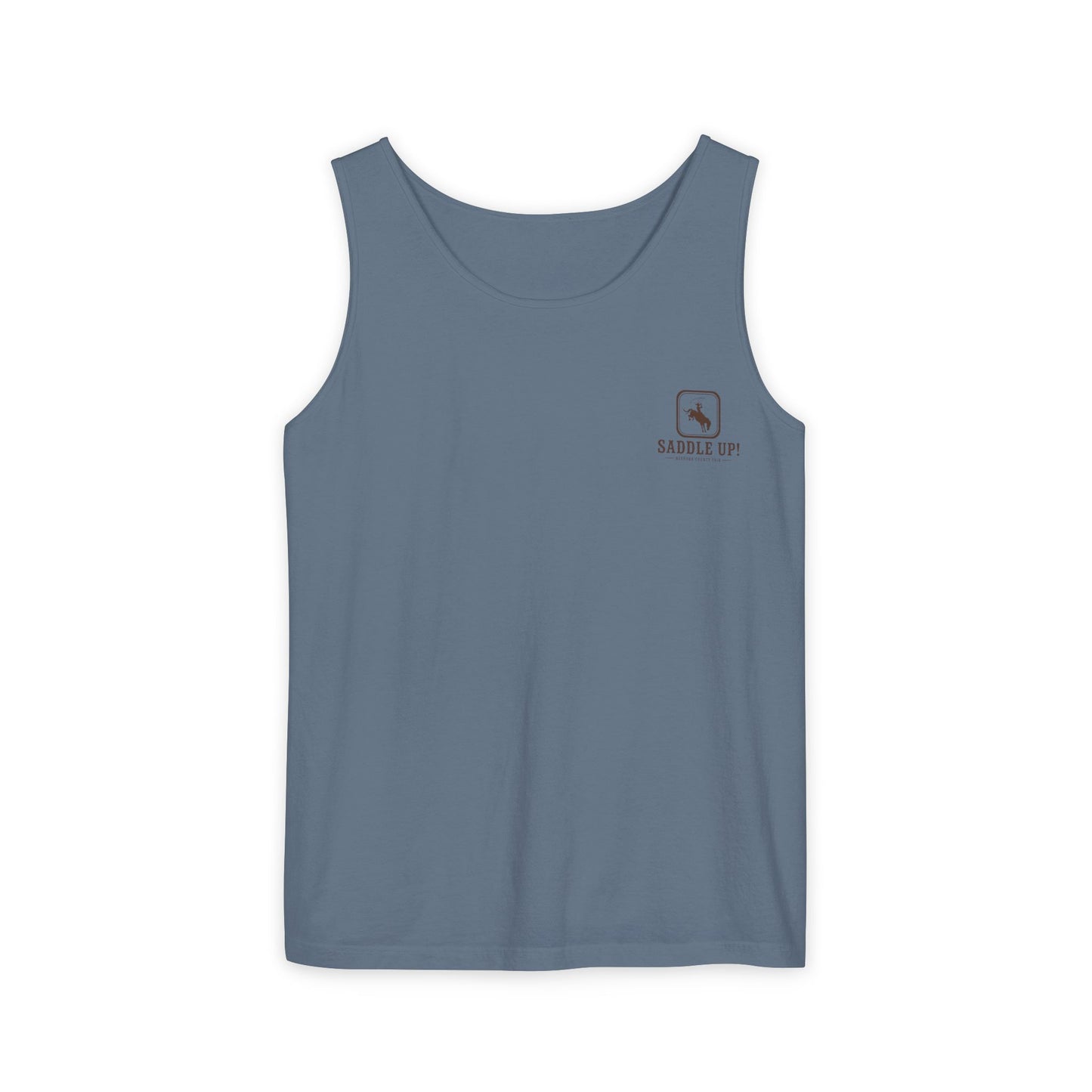 Hooves & Horns Tank Top — Neshoba County Fair Western Rodeo Graphic Tank