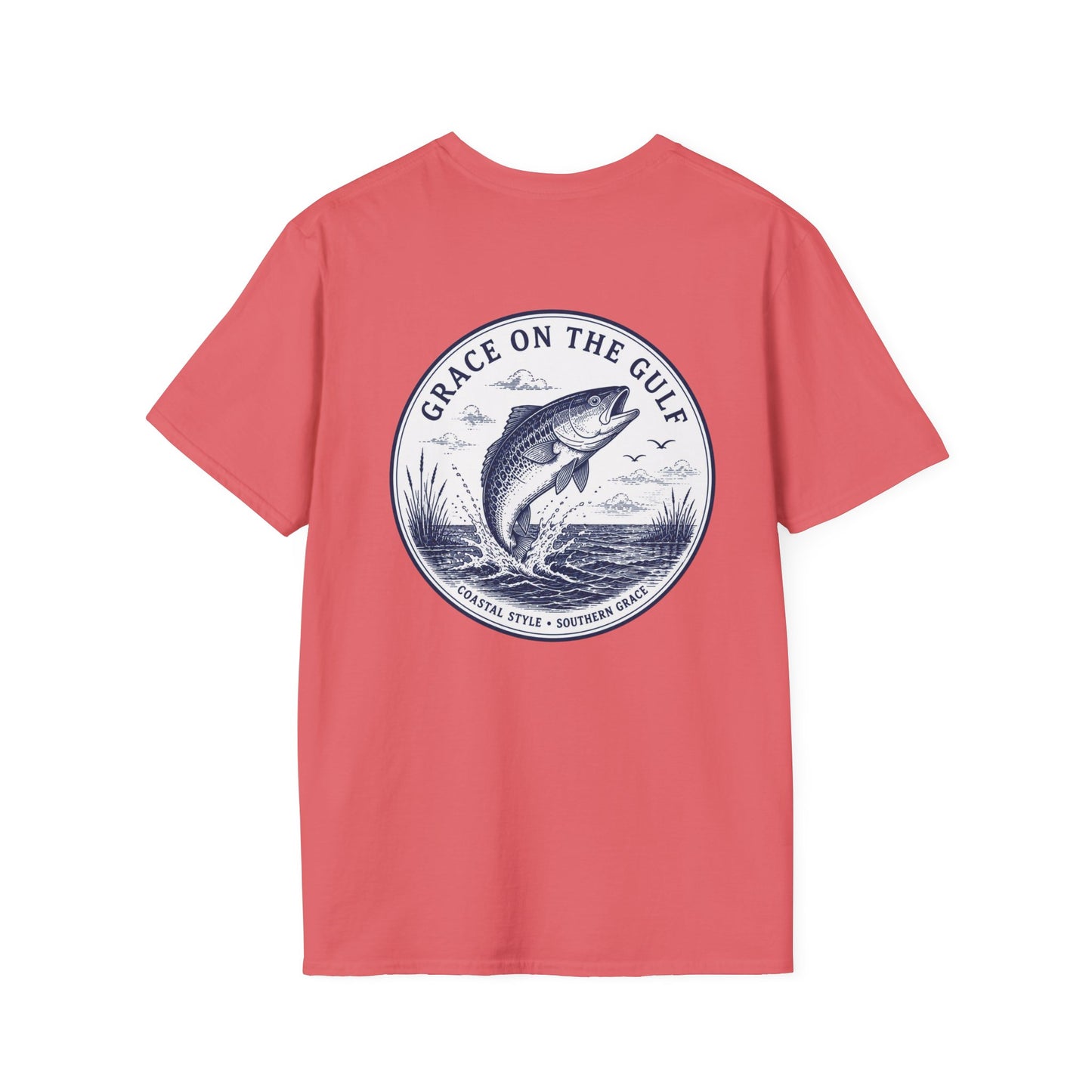 Fishing Logo Tee — Casual Graphic T-Shirt