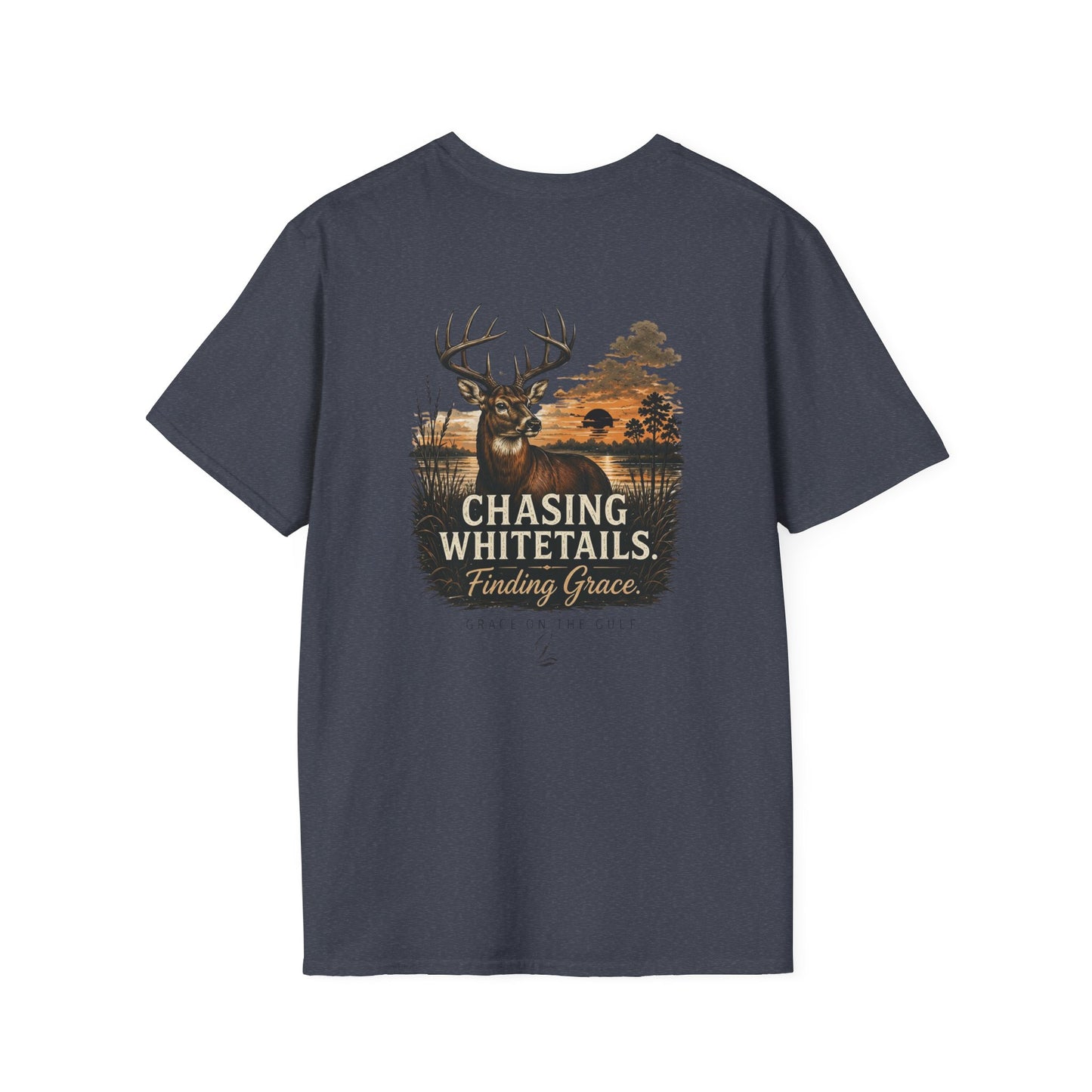 Chasing Whitetails GOTG Tee Chest Tee — Casual Women's & Men's Monogram T‑Shirt
