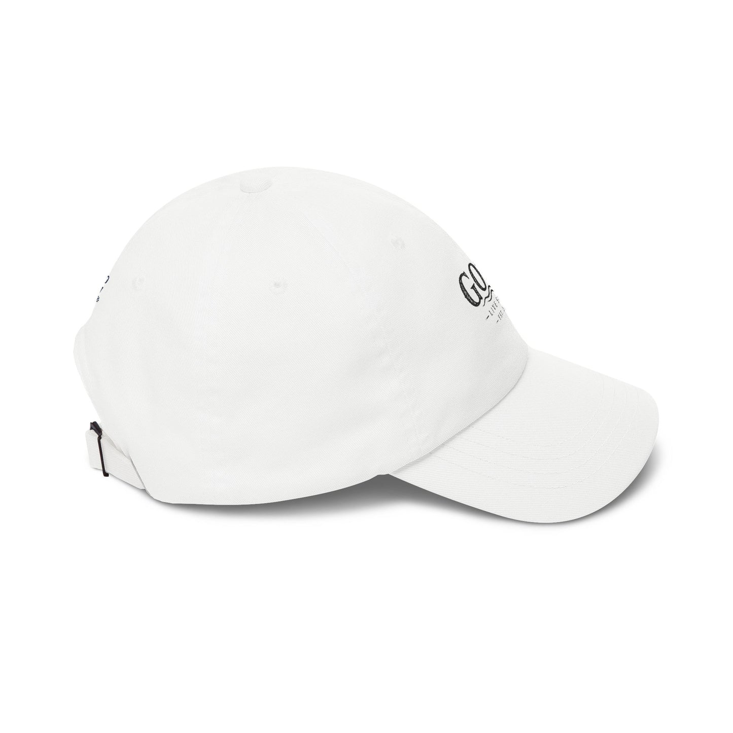 GOTG 'Live Salty' Classic Dad Cap — Embroidered Fishing & Coastal Hat