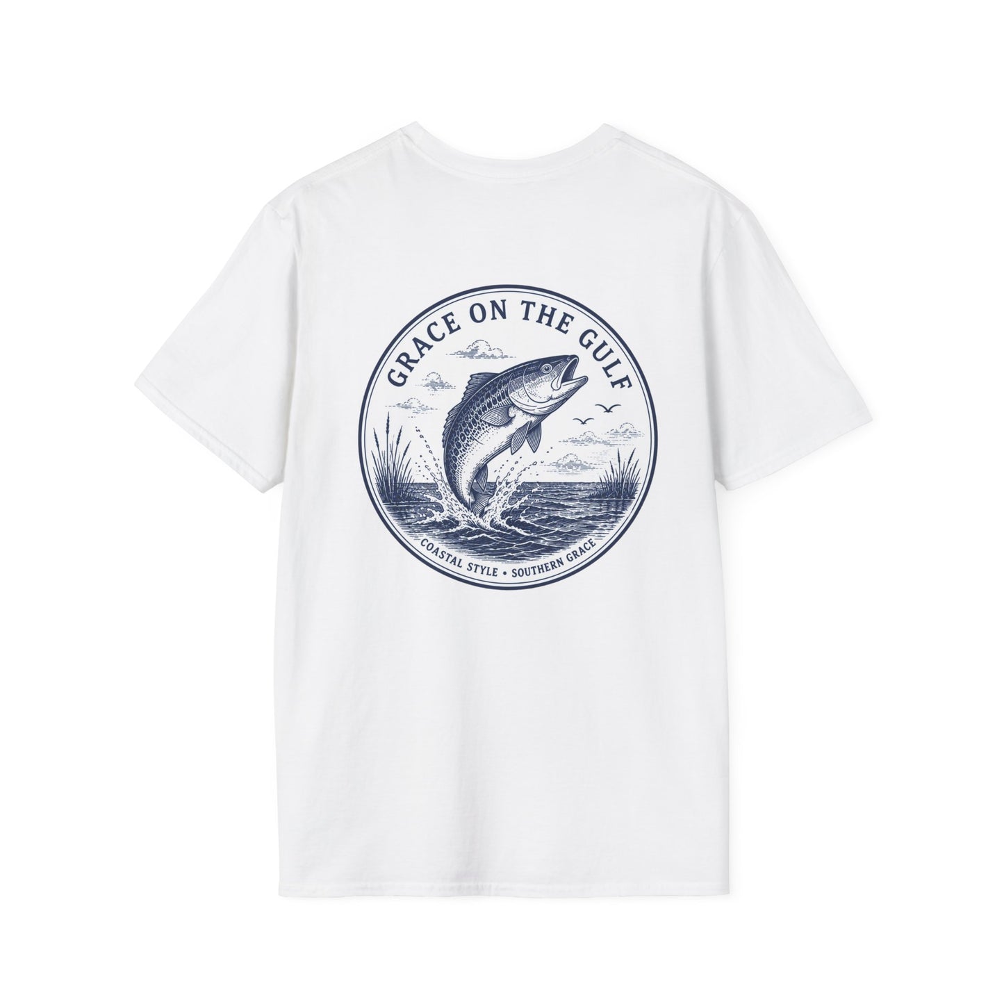 Fishing Logo Tee — Casual Graphic T-Shirt