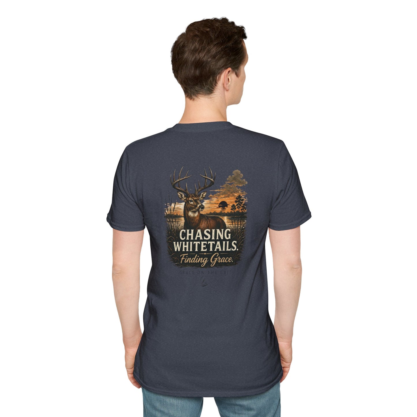 Chasing Whitetails GOTG Tee Chest Tee — Casual Women's & Men's Monogram T‑Shirt