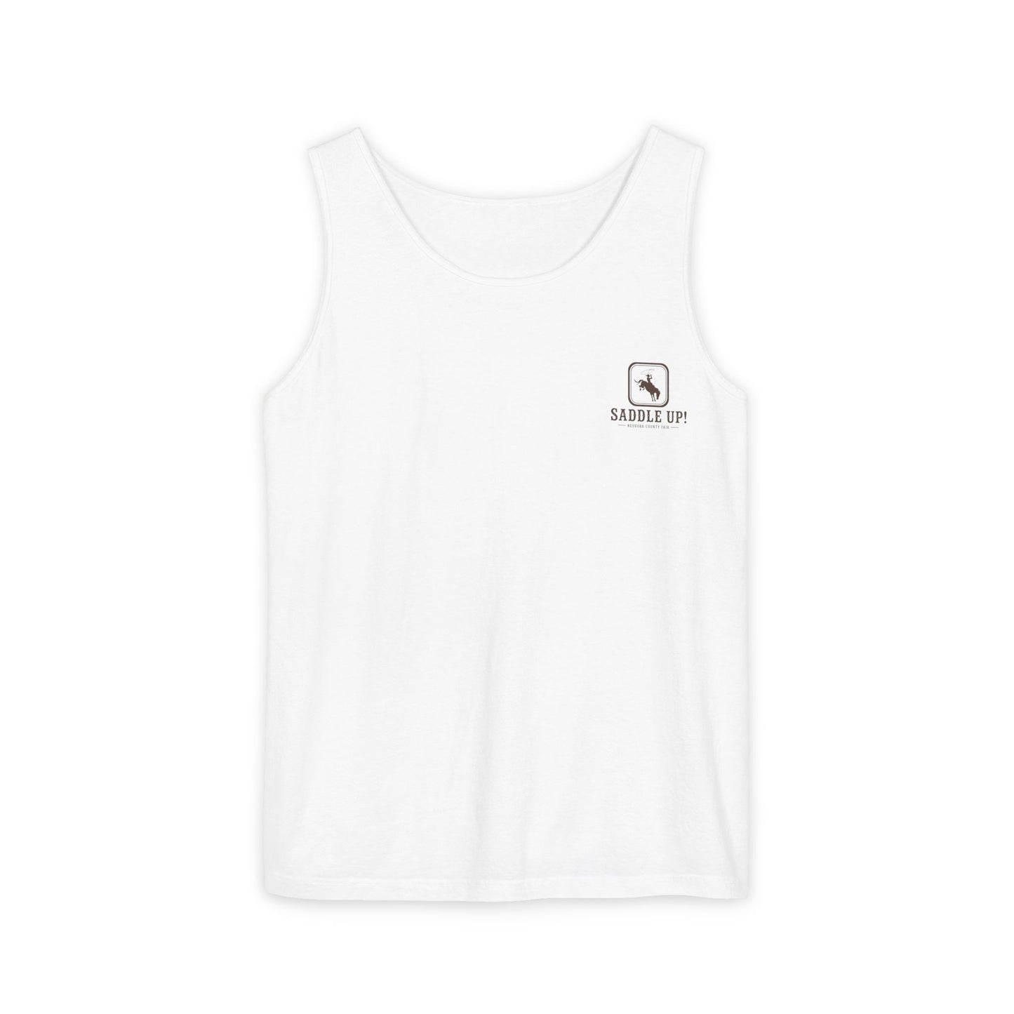 Hooves & Horns Tank Top — Neshoba County Fair Western Rodeo Graphic Tank
