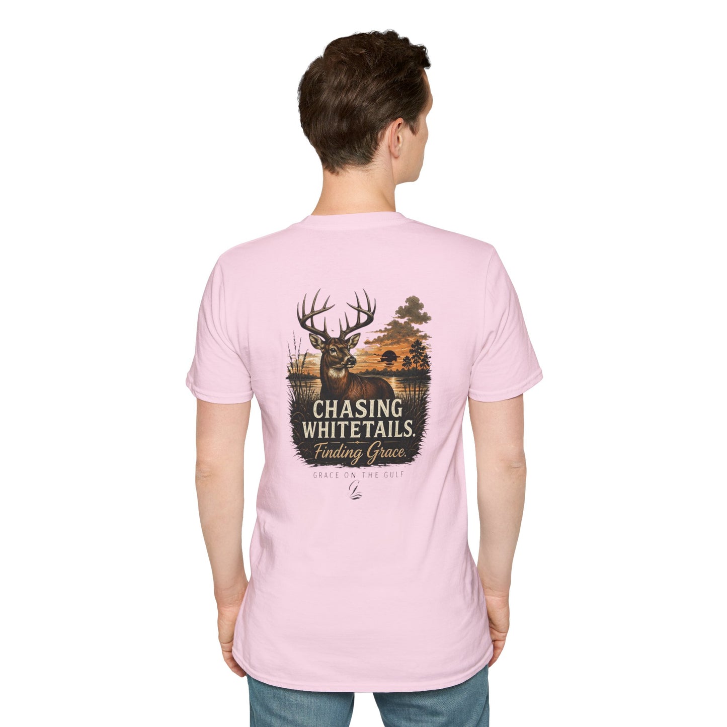 Chasing Whitetails GOTG Tee Chest Tee — Casual Women's & Men's Monogram T‑Shirt