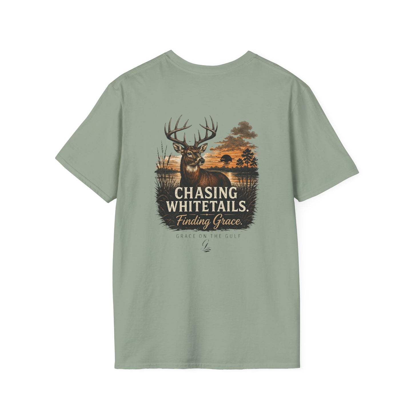Chasing Whitetails GOTG Tee Chest Tee — Casual Women's & Men's Monogram T‑Shirt