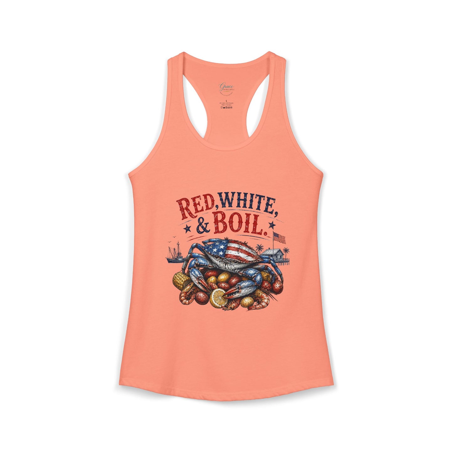 GOTG Crab Women's Ideal Racerback Tank
